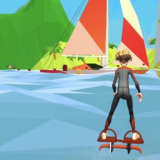 Aqua Glide – Stereoscopic 3D Open World